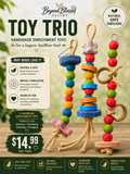 Busy Beak Bird Toy Bundle for Conures & Small Parrots